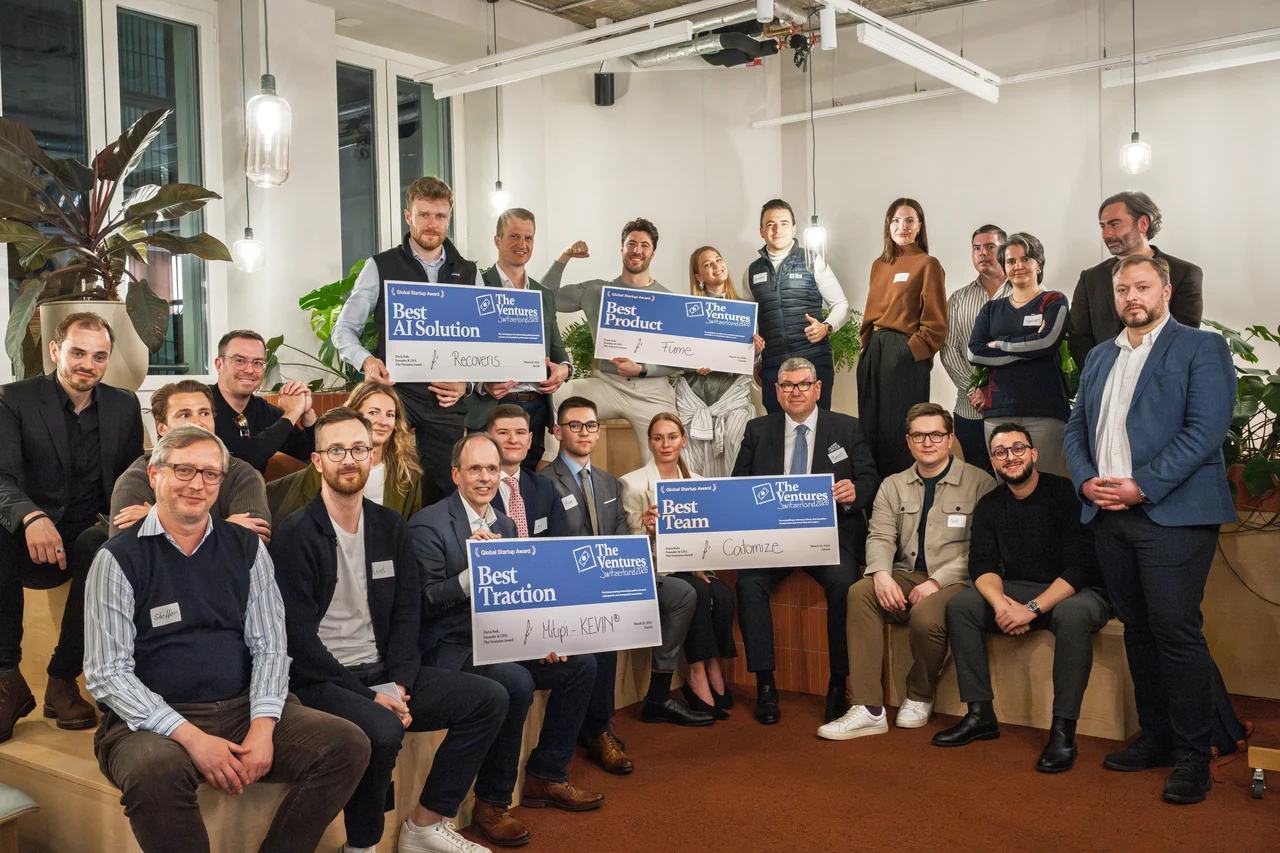 Participants at The Ventures event in Zurich